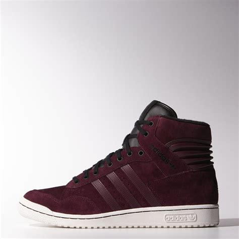 adidas burgundy shoes|high top adidas burgundy.